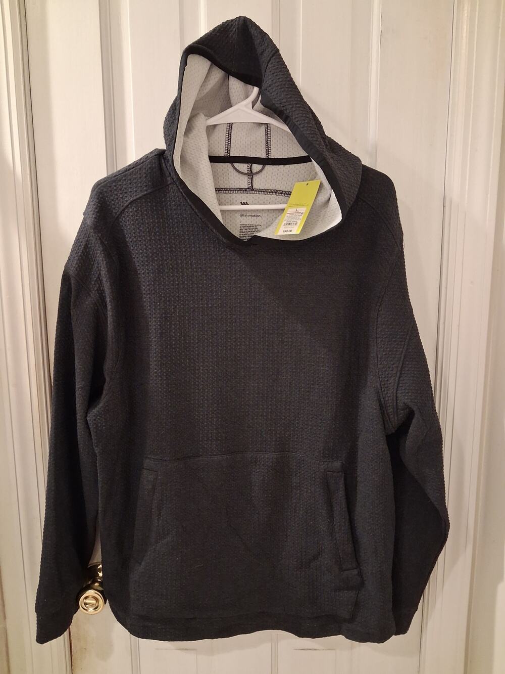 All in Motion textured knit hoodie